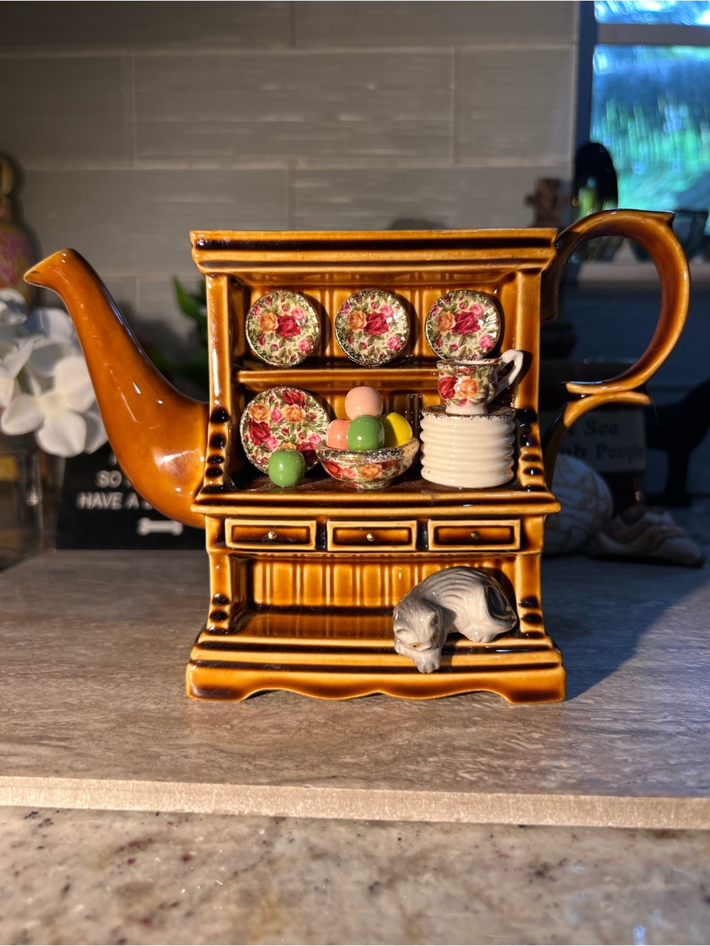 Royal Albert China Cupboard Teapot (for display)